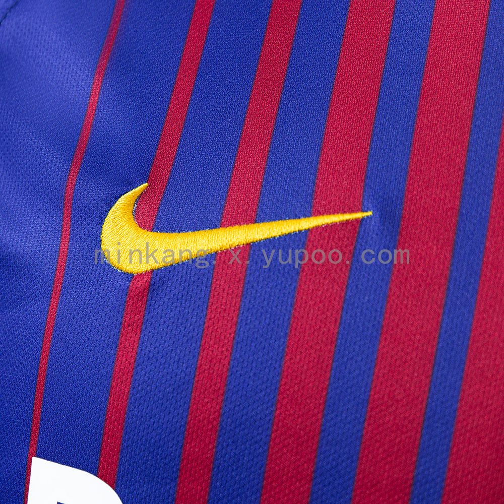Barcelona 17/18 Home Retro Jersey S-XXL
