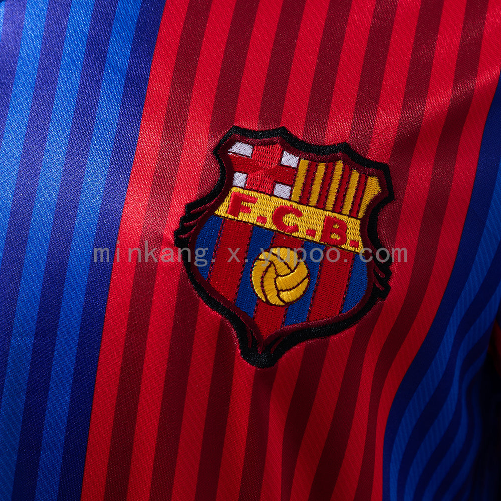 Barcelona 1992 Home Long Sleeve Retro Jersey S-XXL