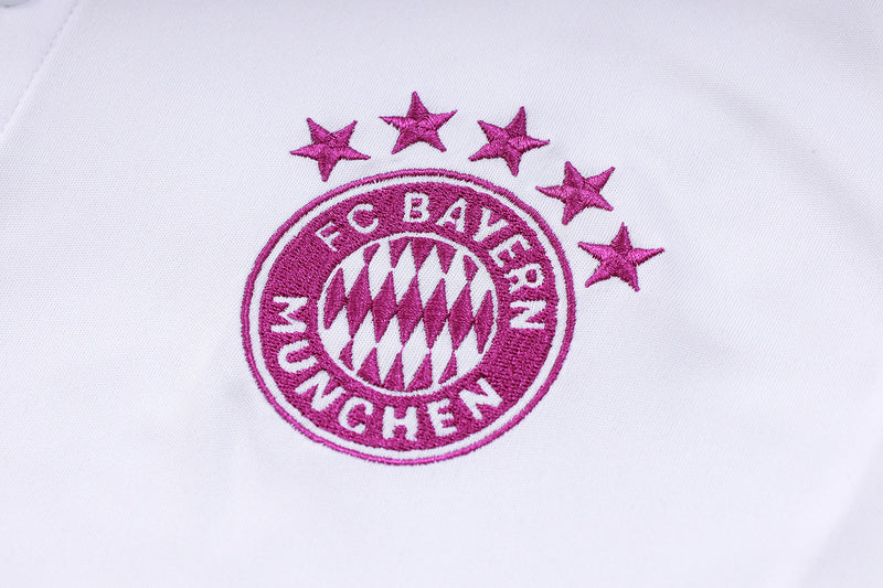 23-24 Bayern white POLO suit