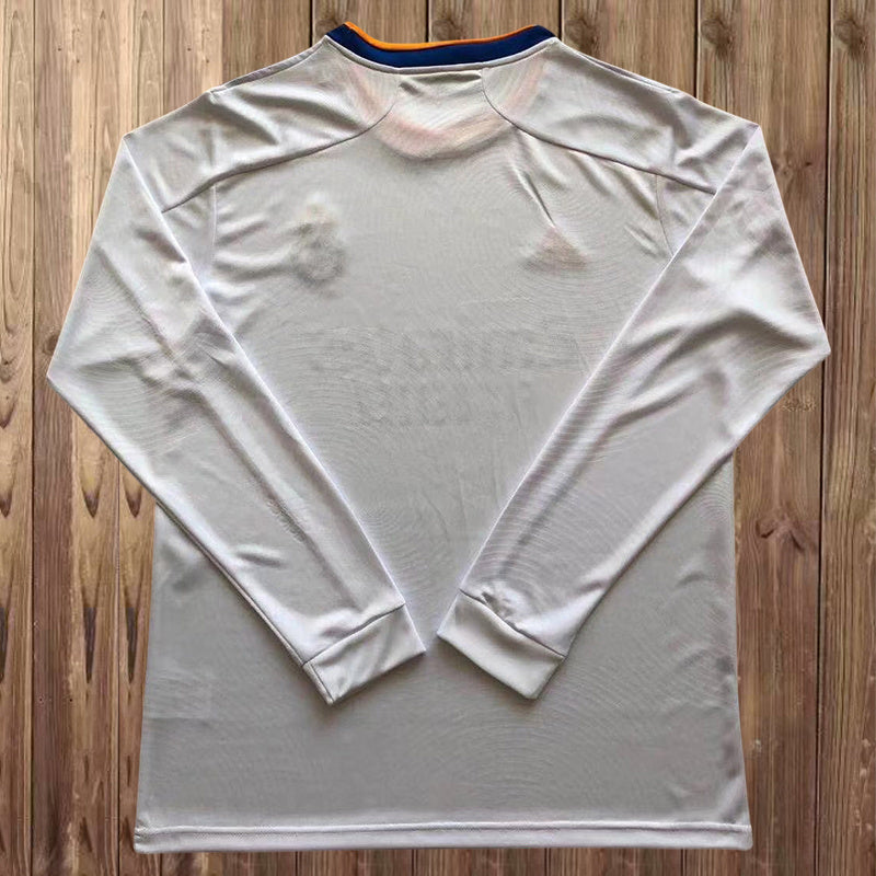21-22 Real Madrid home long sleeve jersey
