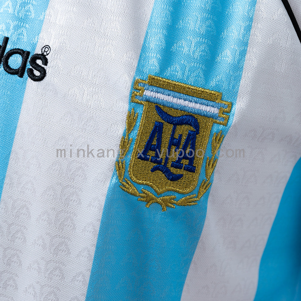 Argentina 1996/97 Home Retro Jersey S-XXL