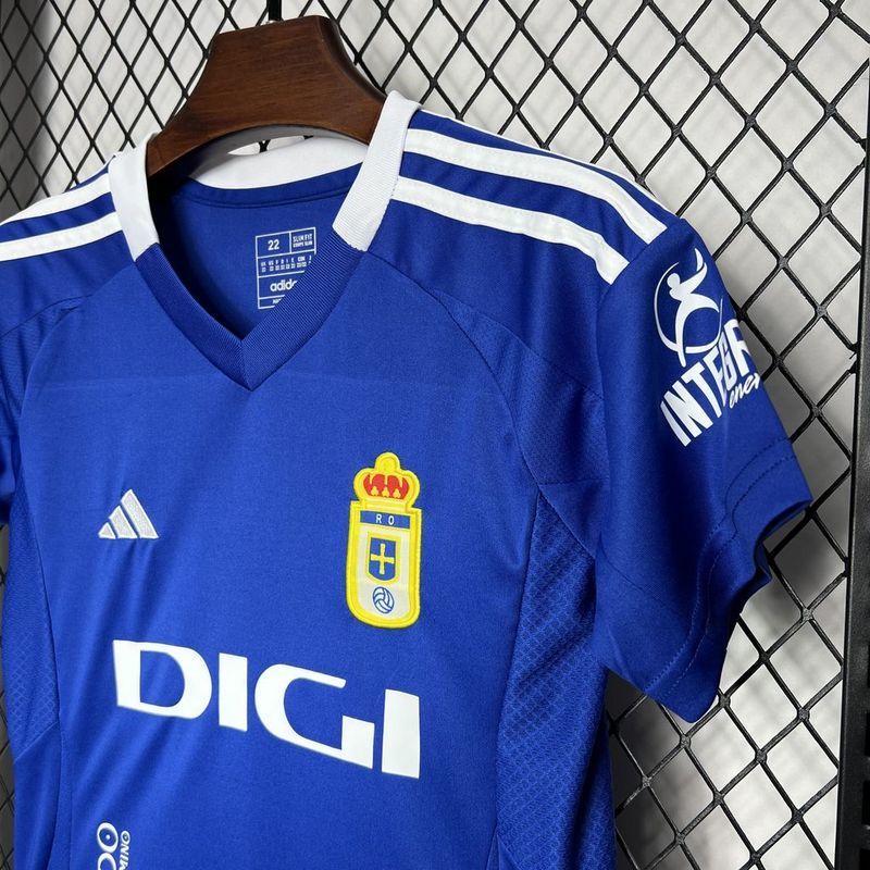 24-25 Real Oviedo Home Kids Kit