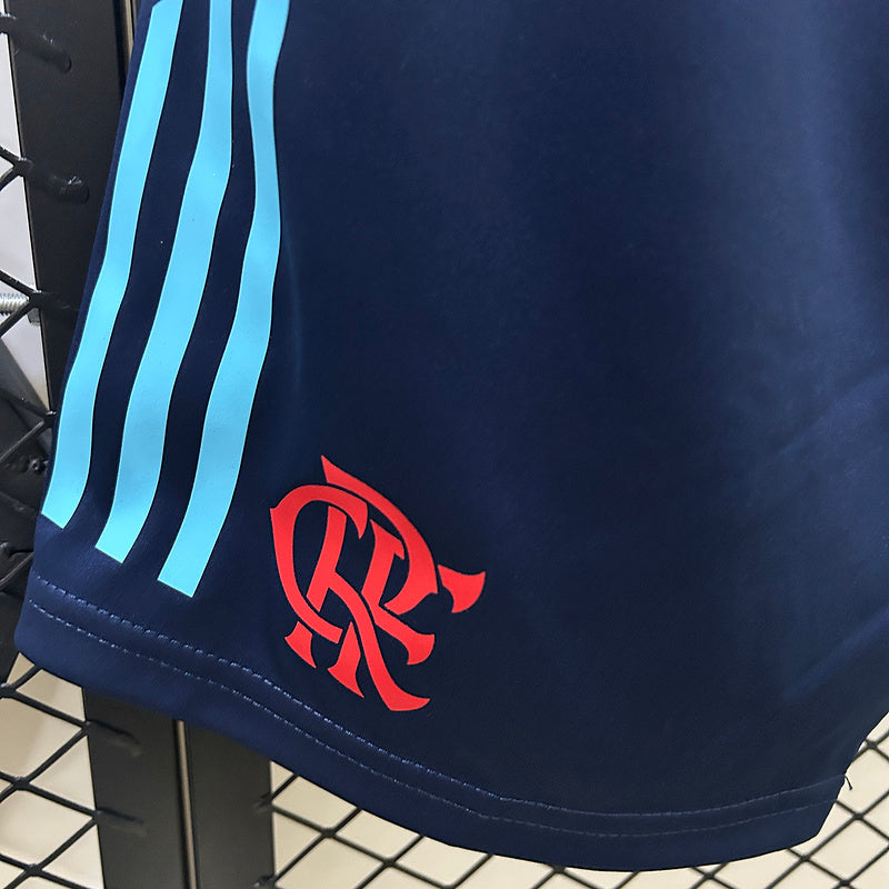 Pantalon Corto de Futbol #25-26 Flamengo blue shorts — Zhang199