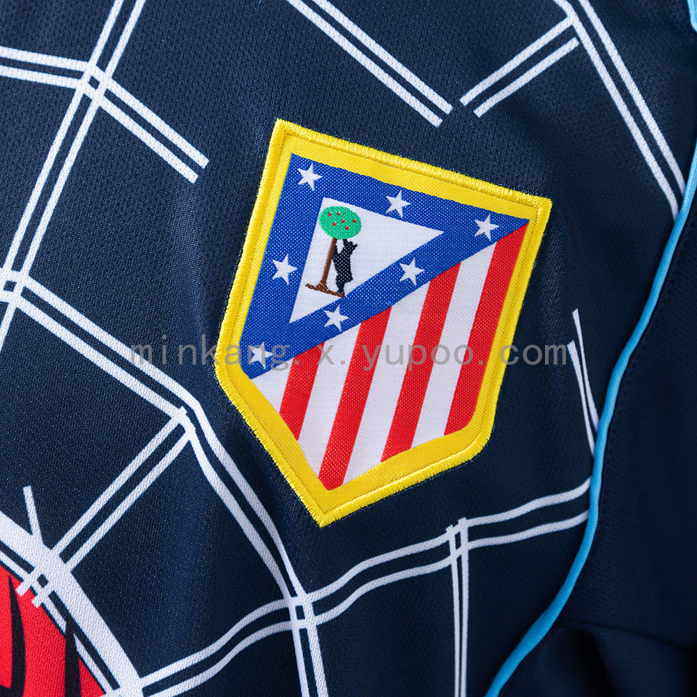 Atletico Madrid 04/05 Away Long Sleeve Retro Jersey S-XXL