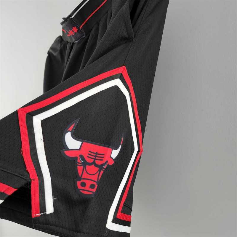 Chicago Bulls black NBA shorts