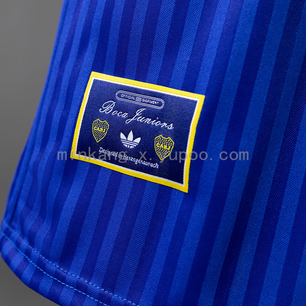 Boca Juniors Terrace Icons T-Shirt White Blue S-XXL
