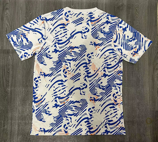 24-25 Lyon blue and white training jersey