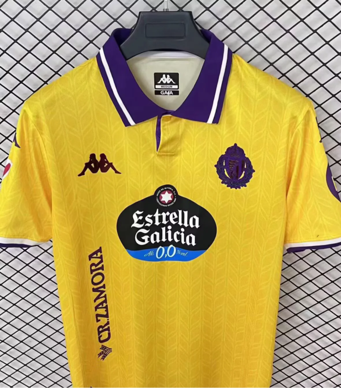 25-26 Real Valladolid third soccer jersey size S-4XL