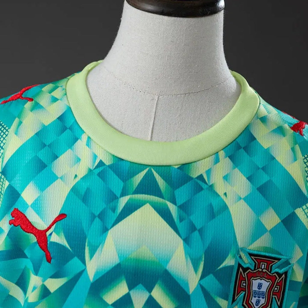 Portugal 2026 World Cup Green Goalkeeper Kids Kit 16-28