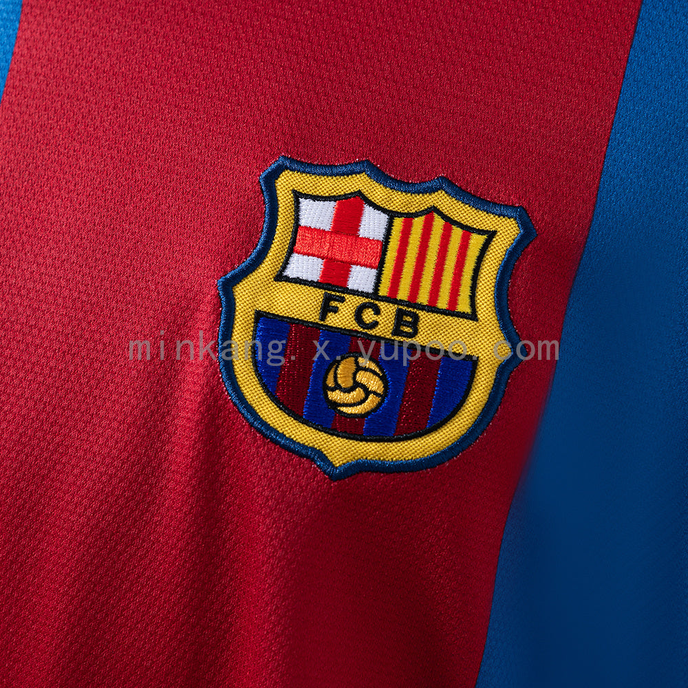 Retro Barcelona 06/07 home S-XXL
