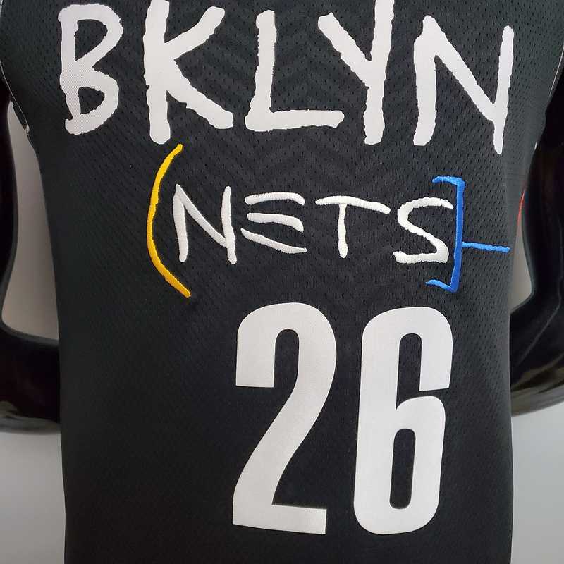 New Brooklyn Nets DINWDDIE#26 City Edition Black