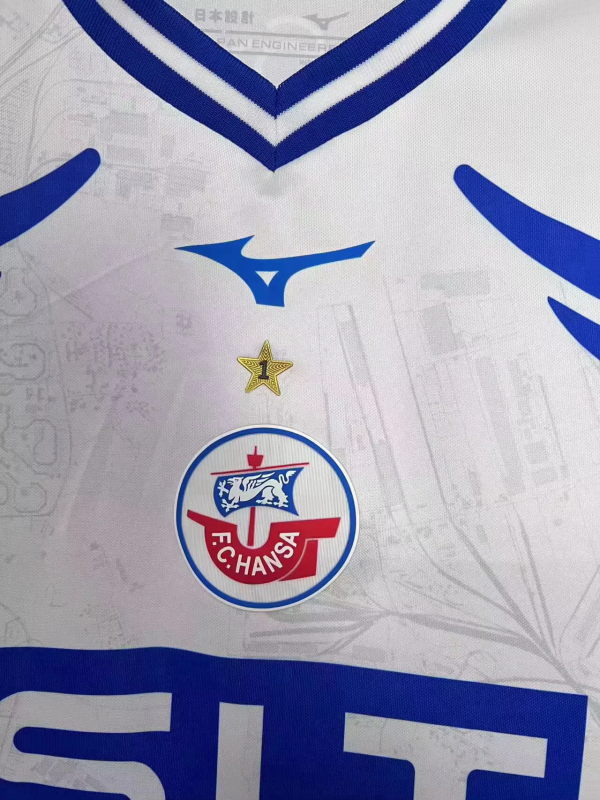 F.C. Hansa Rostock 2025/26 away soccer jersey