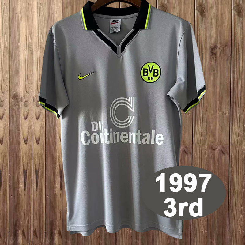 1997 Dortmund third away retro jersey