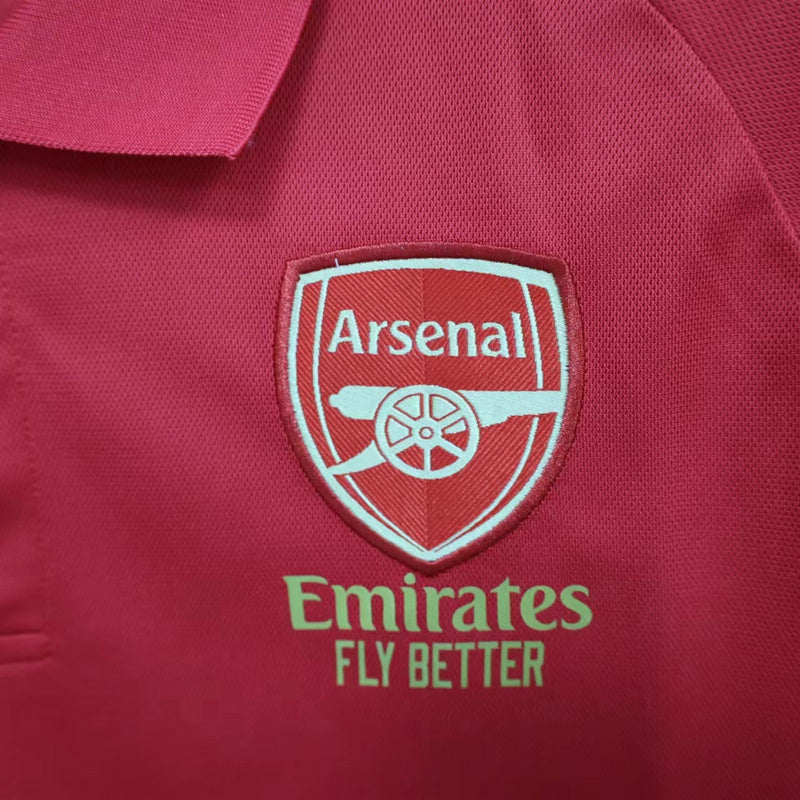 23-24 Arsenal red POLO