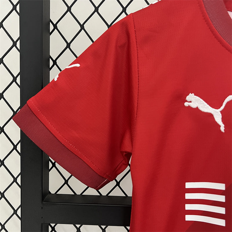 24-25 La Católica away red kid kit