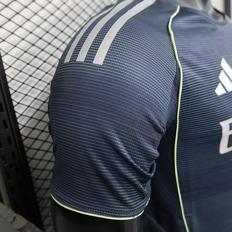 25-26 Real Madrid away blue player version jersey