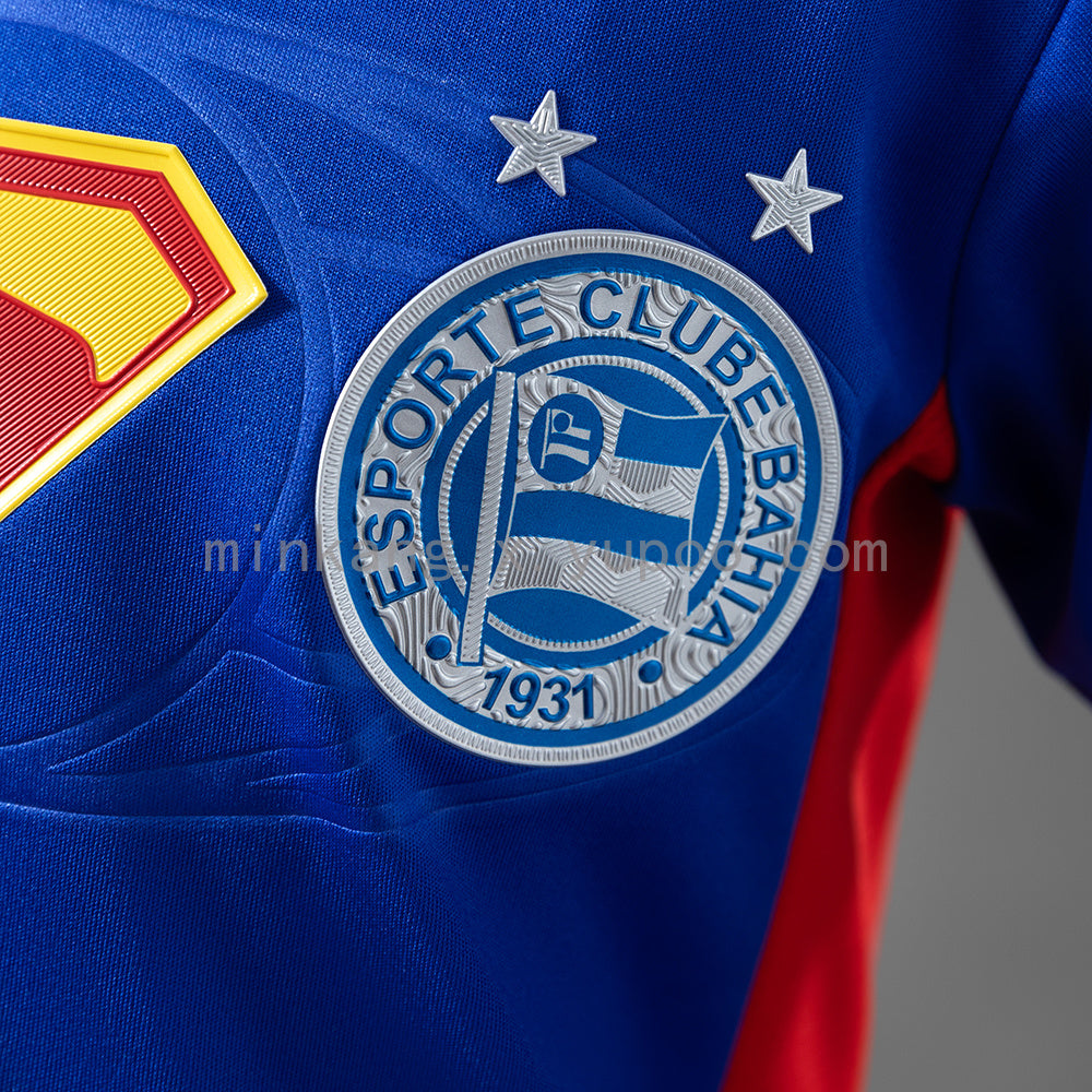 Bahia 25/26 Kids kit Superman Edition - Blue &amp; Red Jersey SIZE：16-28