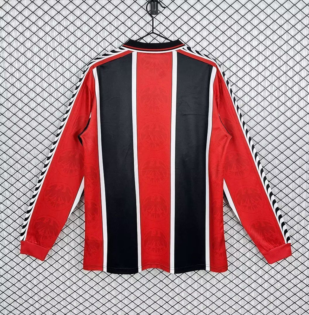 Retro Eintracht Frankfurt 1996/97 Home Long Sleeve Jersey S-XXL