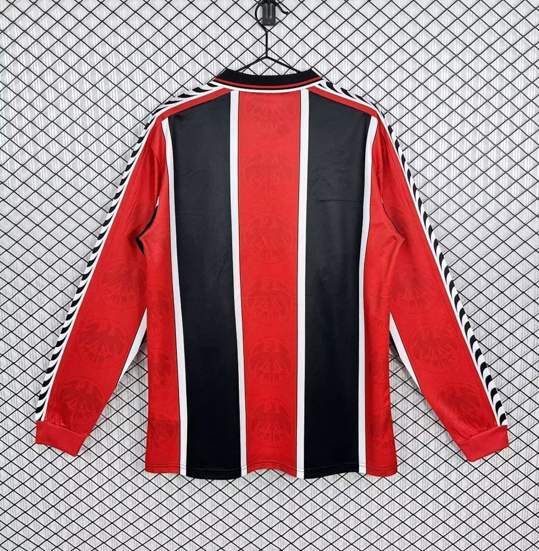 Retro Eintracht Frankfurt 1996/97 Home Long Sleeve Jersey S-XXL