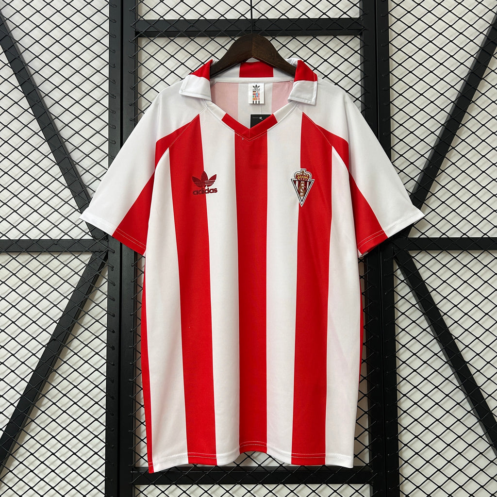 Retro Sporting Gijon 86/87 Home S-XXL