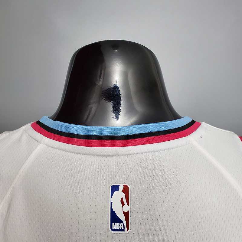 ADEBAYO#13 Miami Heat V-neck White