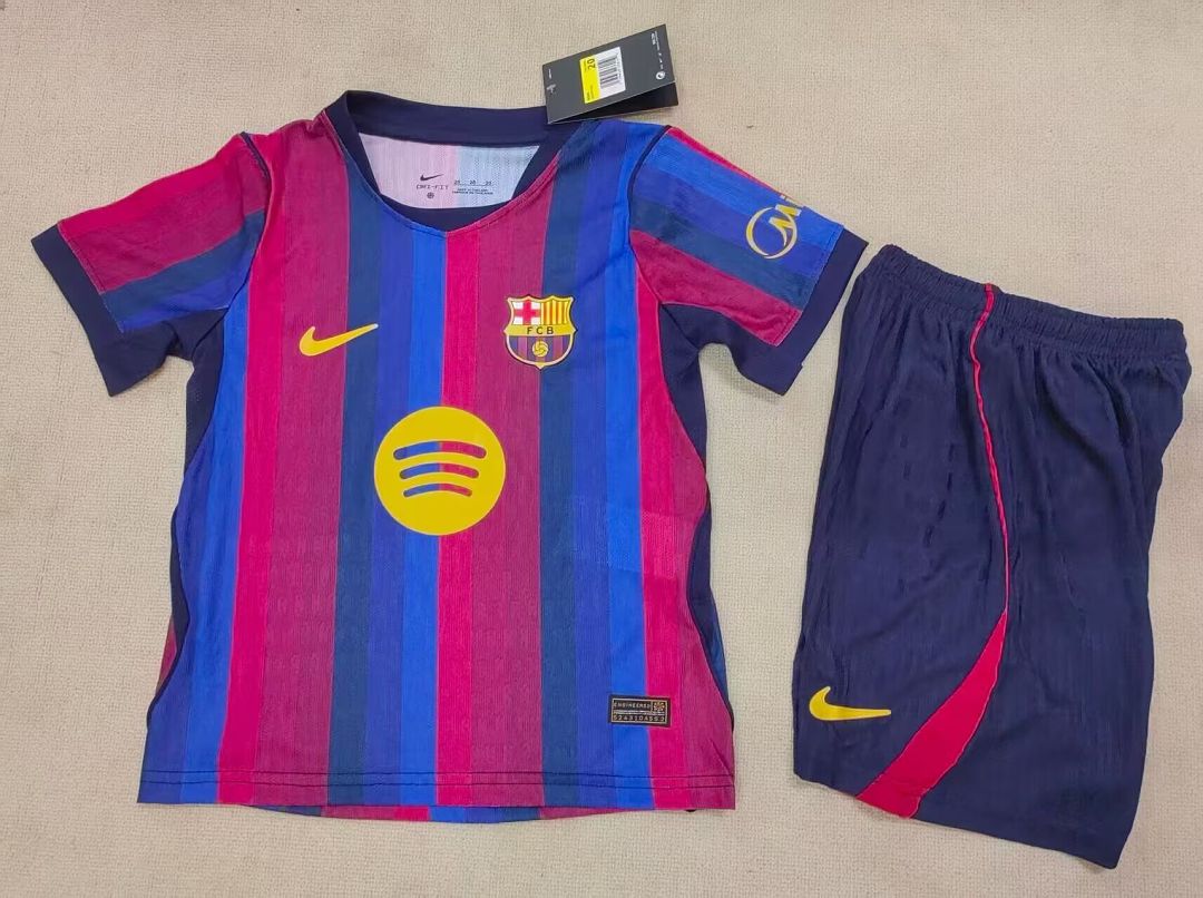 Barcelona 2026/27 Home Playr Version Kids Kit 16-28