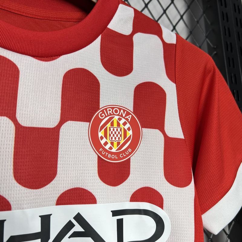 24-25 Girona home kid kit