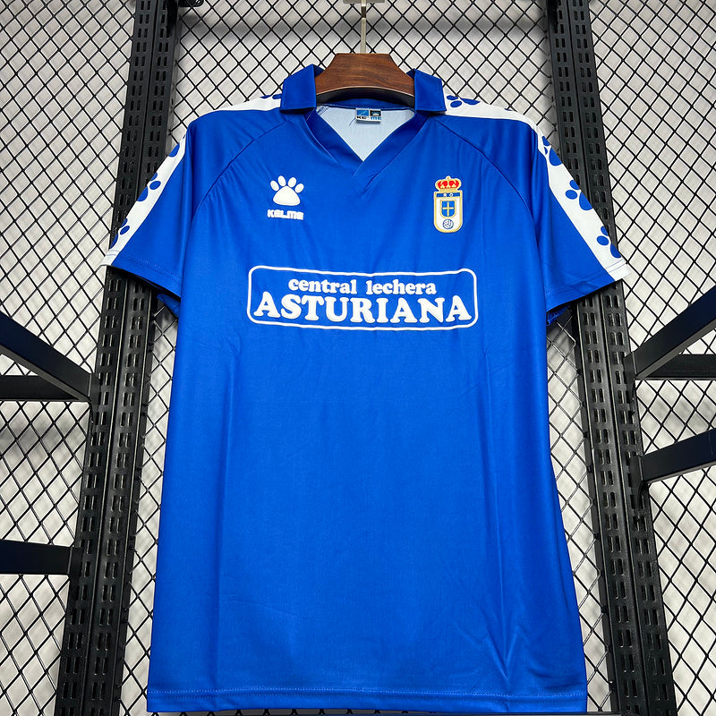90-91 Real Oviedo Home Retro Jersey