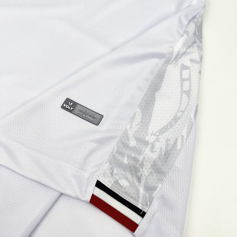 24-25 Santa Cruz away white jersey