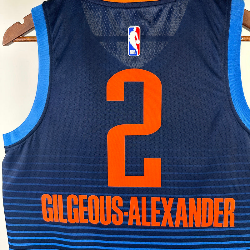 Oklahoma City Thunder blue 2 GIL GEOUS-ALEXANDER
