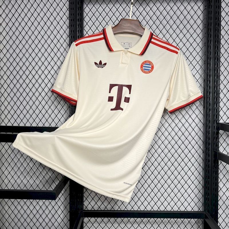 24-25 Bayern Third Away White Jersey