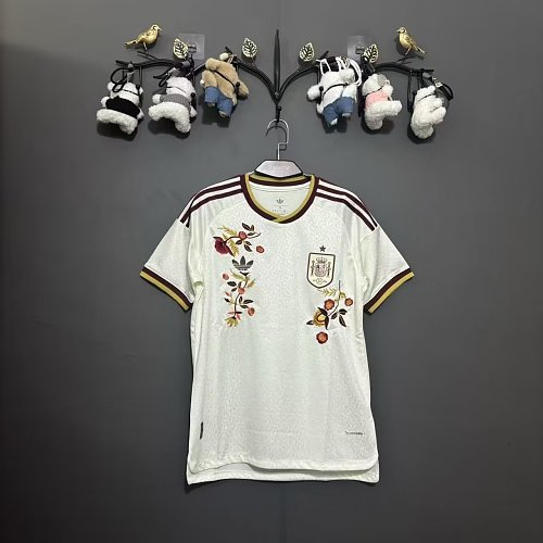 2026 Spain Away Embroidered Player Edition S-2XL — Jsonwang 26/27