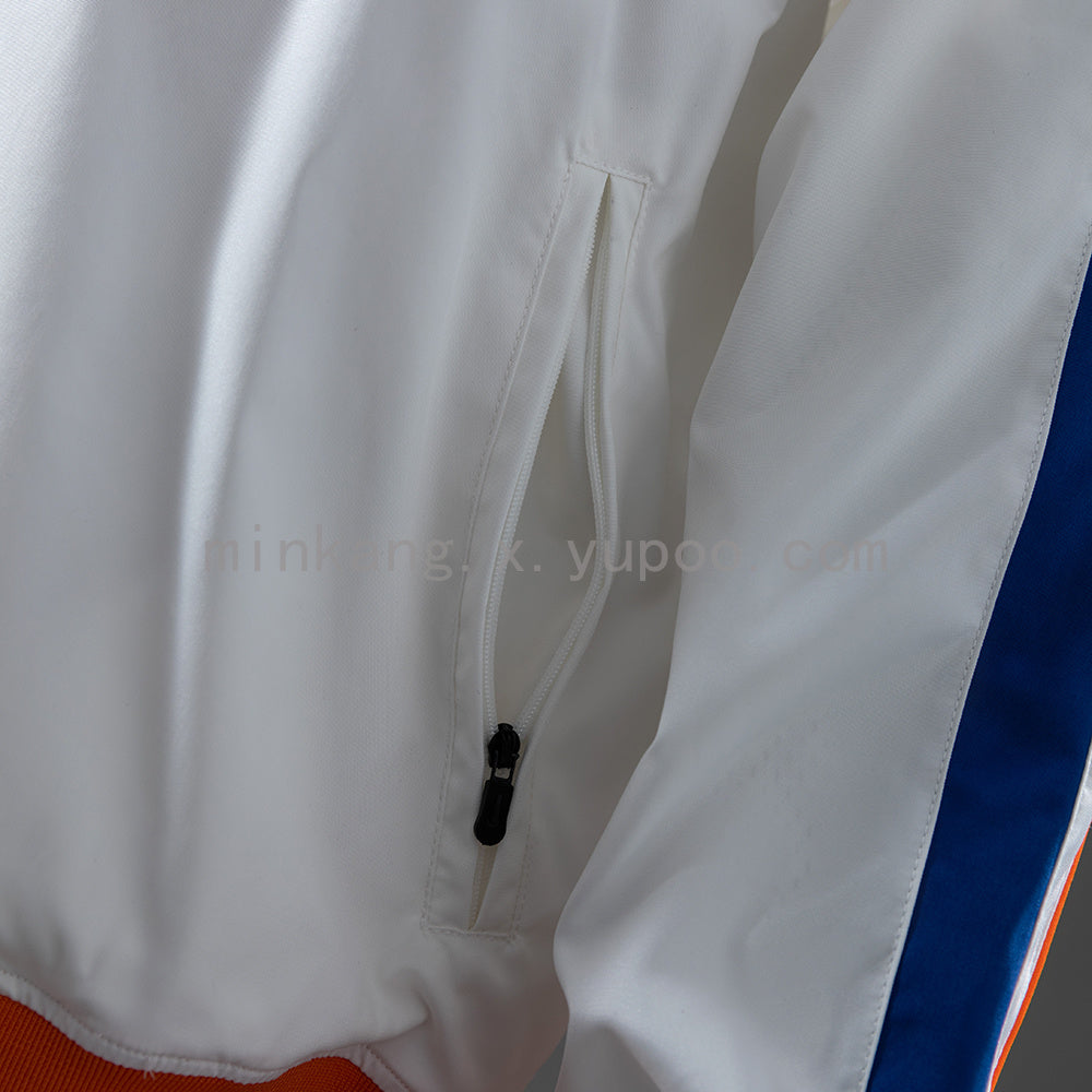 Netherlands 10/11 Windbreaker - White S-XXL