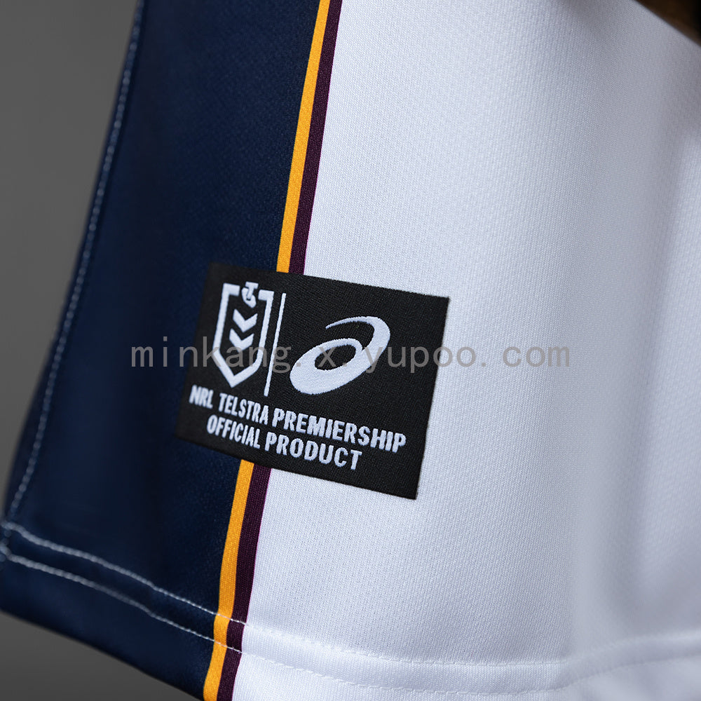 NRL Brisbane Broncos 2026 Mens Heritage Jersey White S-5XL
