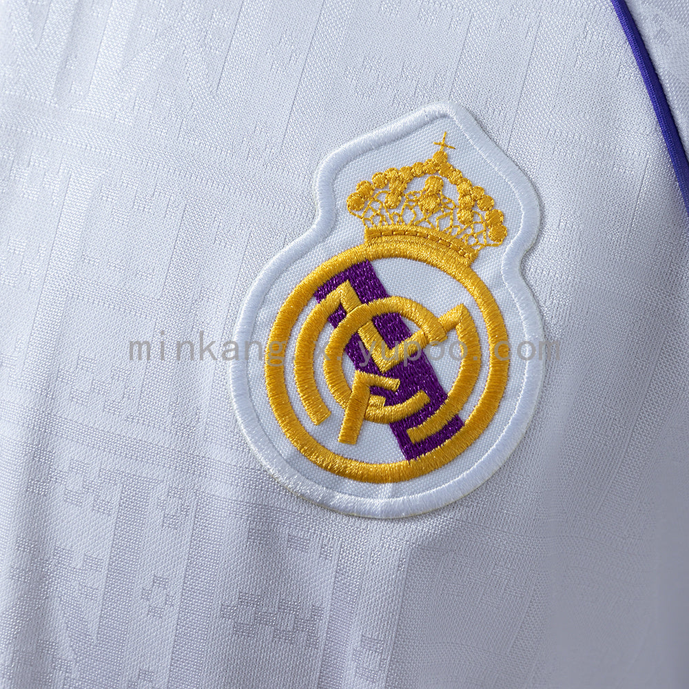 Real Madrid 90/91 Home Retro Jersey S-XXL