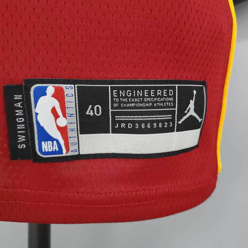 New Miami Heat Jordan ADEBAYO#13 Burgundy
