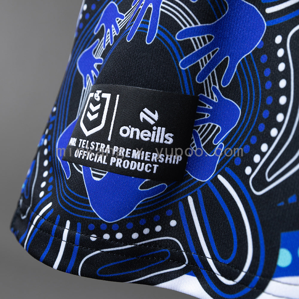 NRL Canterbury-Bankstown Bulldogs 2025 Indigenous Jersey S-5XL
