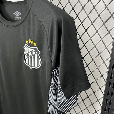 25-26 Santos Black goalkeeper Jersey
