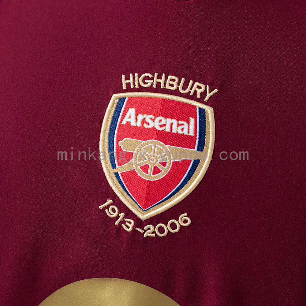 Retro Long Sleeve 05/06 Arsenal home S-XXL