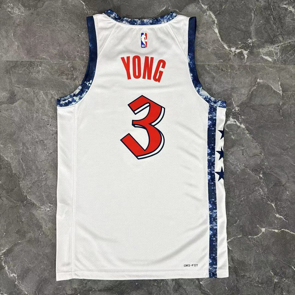 Season 2025 Washington Wizards City Edition No. 3 Young NBA Jersey