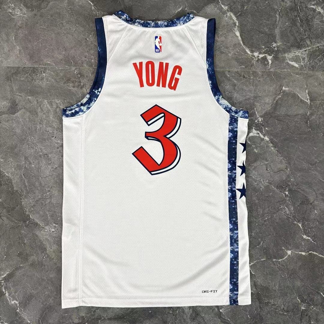 Season 2025 Washington Wizards City Edition No. 3 Young NBA Jersey