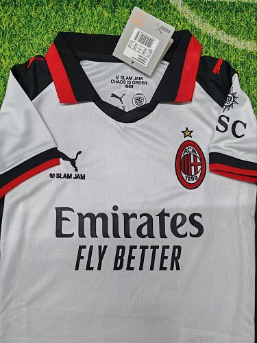 26-27 AC Milan Fifth White Kids — Jsonwang 26/27