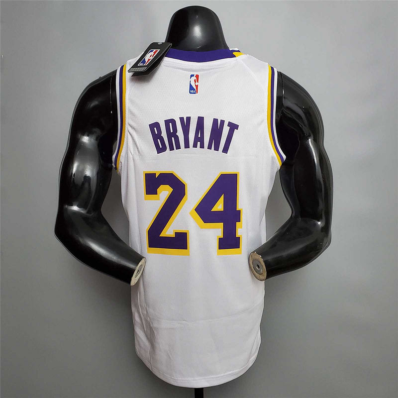 Bryant #24 Lakers Round neck white