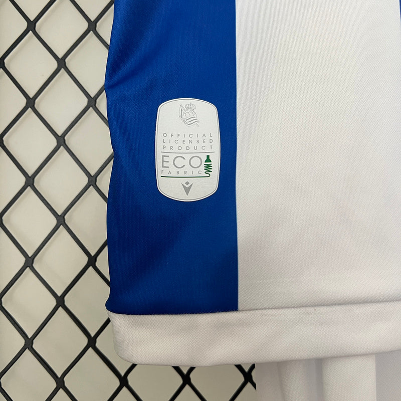 24-25 Real Sociedad home kid kit