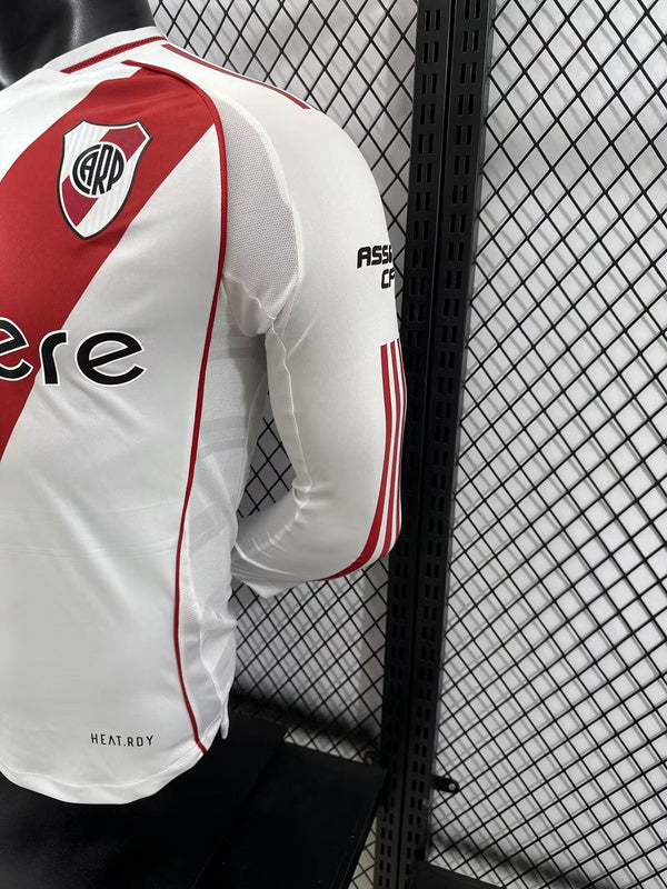 24-25 River home long sleeve player version jersey