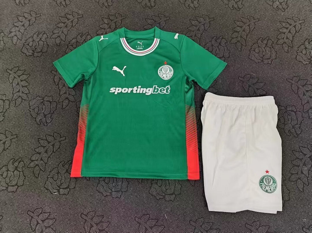 Palmeiras 2026/27 Home kids soccer jerseys