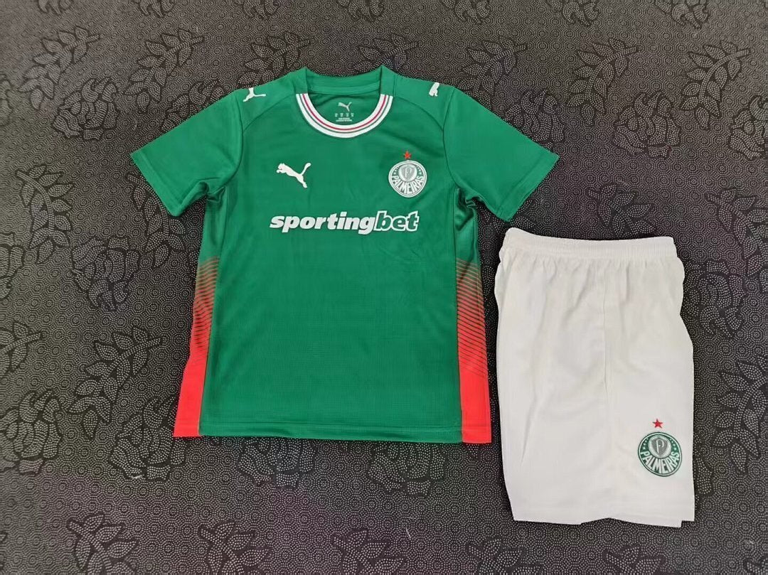 Palmeiras 2026/27 Home kids soccer jerseys