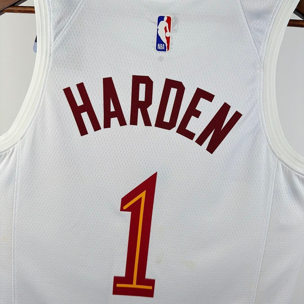 Cleveland Cavaliers White No. 1 HARDEN NBA Jersey