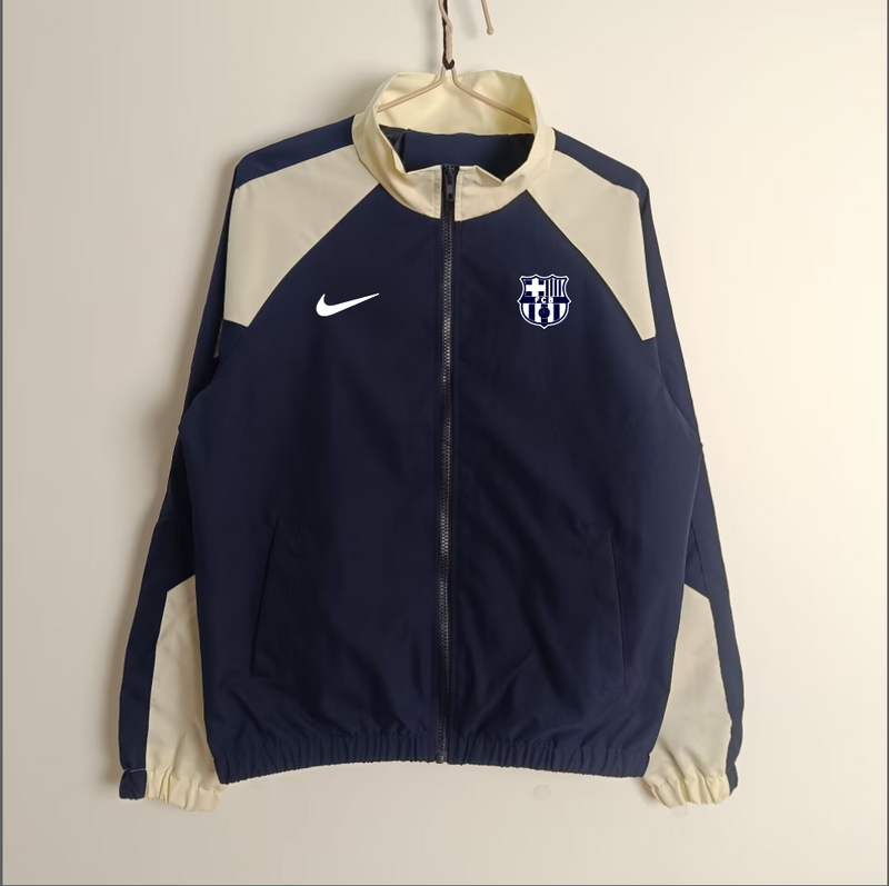 25-26 Barcelona dark blue windbreaker