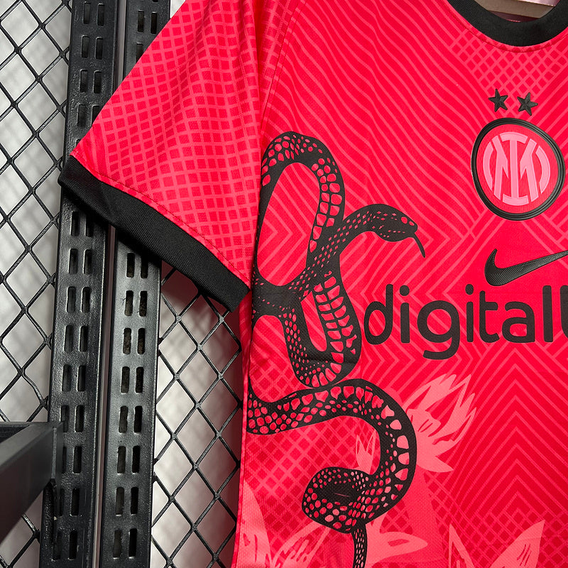 24-25 International Milan red training jersey